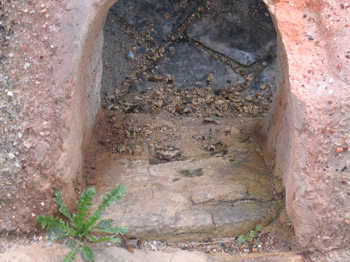14. A view of the stoke hole.