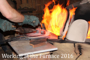 Villa Borg 2016 - Working at the Furnace