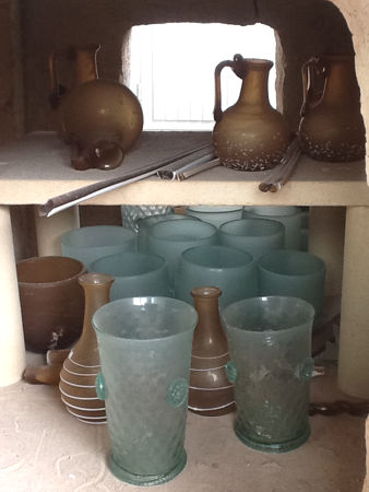 Annealed glass vessels (Photo © Steve Wagstaff)