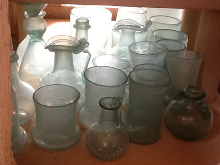 Annealed glass vessels (Photo © Steve Wagstaff)