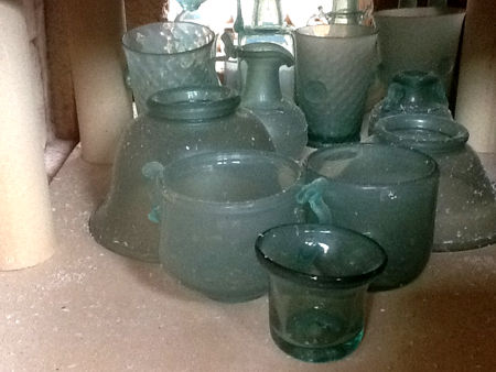 Annealed glass vessels (Photo © Steve Wagstaff)