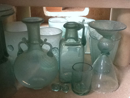 Annealed glass vessels (Photo © Steve Wagstaff)