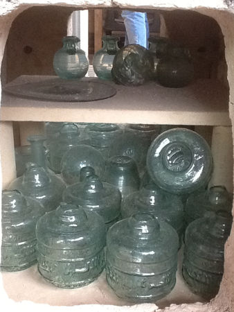 Annealed glass vessels (Photo © Steve Wagstaff)