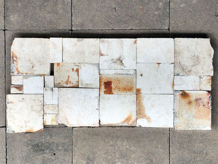 The jigsaw of mullite tiles